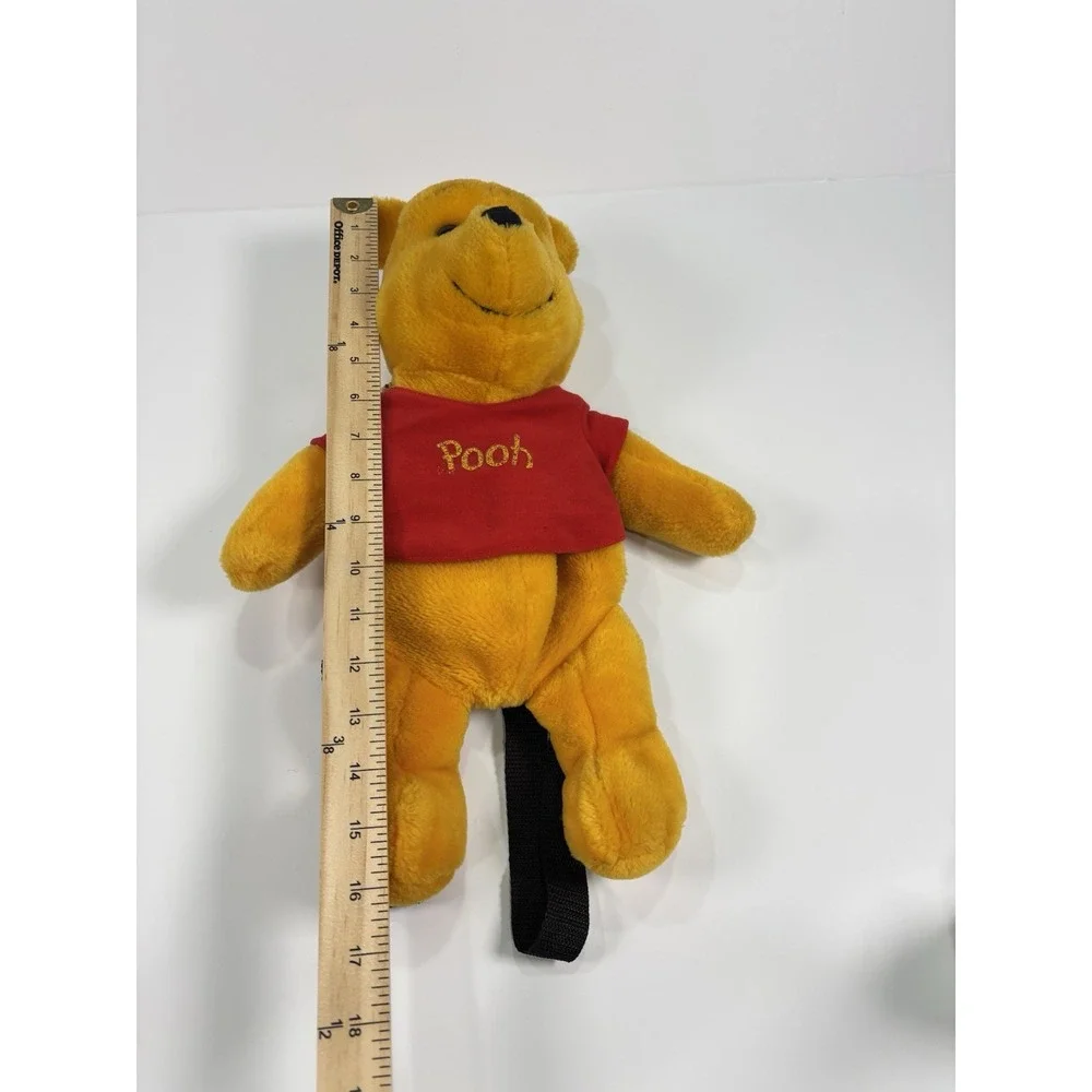 Vintage Disney Winnie The Pooh Backpack Plush Stuffed Bear With Zipper